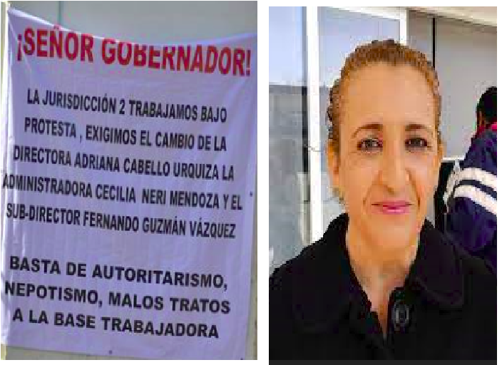 Exigen cese de Adriana Cabello Urquiza, titular de Jurisdicción Sanitaria No. 2, por prepotente, se cree protegida