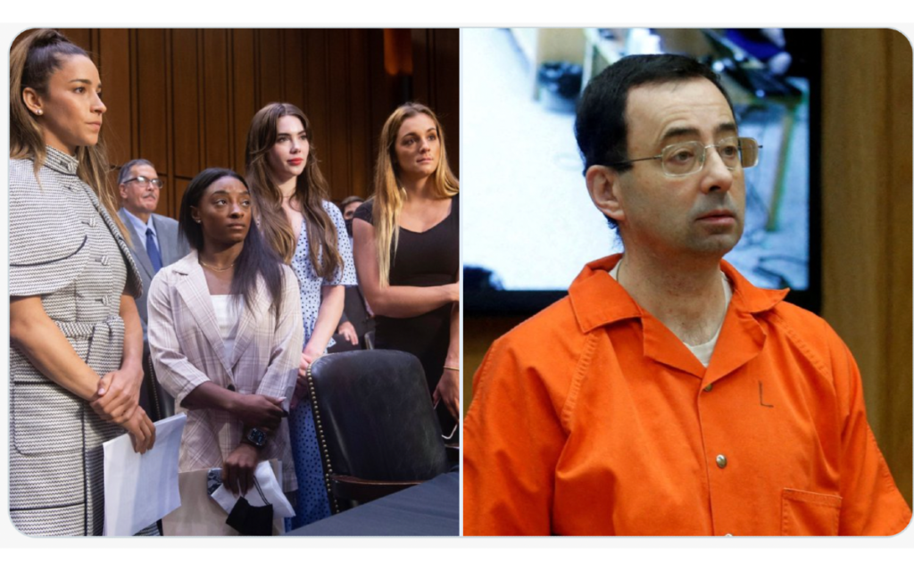 Exigen víctimas de Larry Nassar millonaria indemnización al FBI | Video