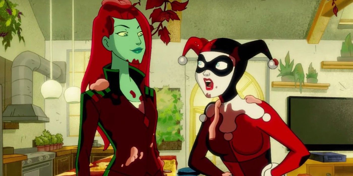 Fan Art de la temporada 3 de Harley Quinn destaca el amor floreciente de Poison Ivy