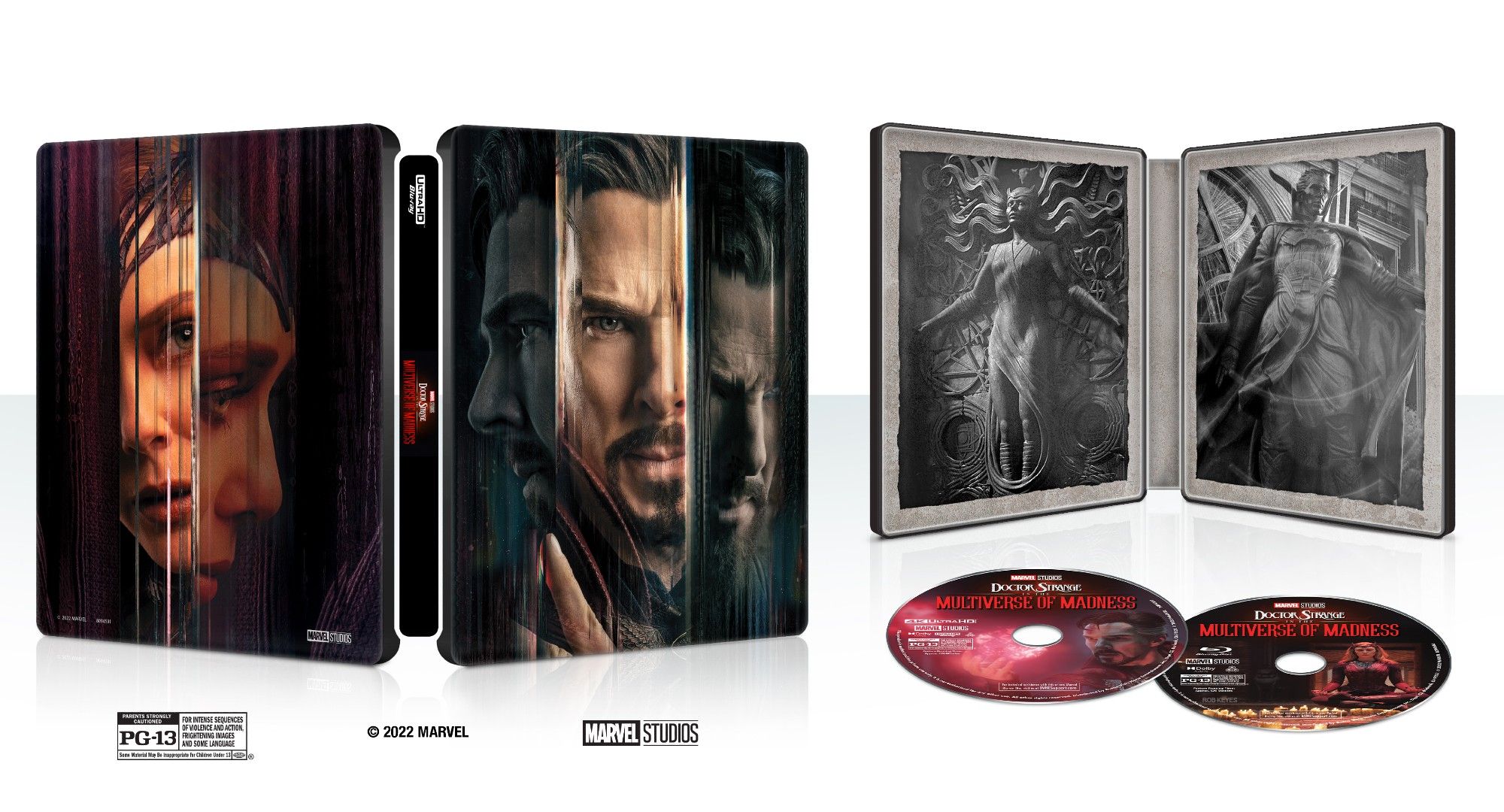 Fecha de lanzamiento de Doctor Strange 2 Blu-ray y obra de arte de Best Buy Steelbook revelada [EXCLUSIVE]