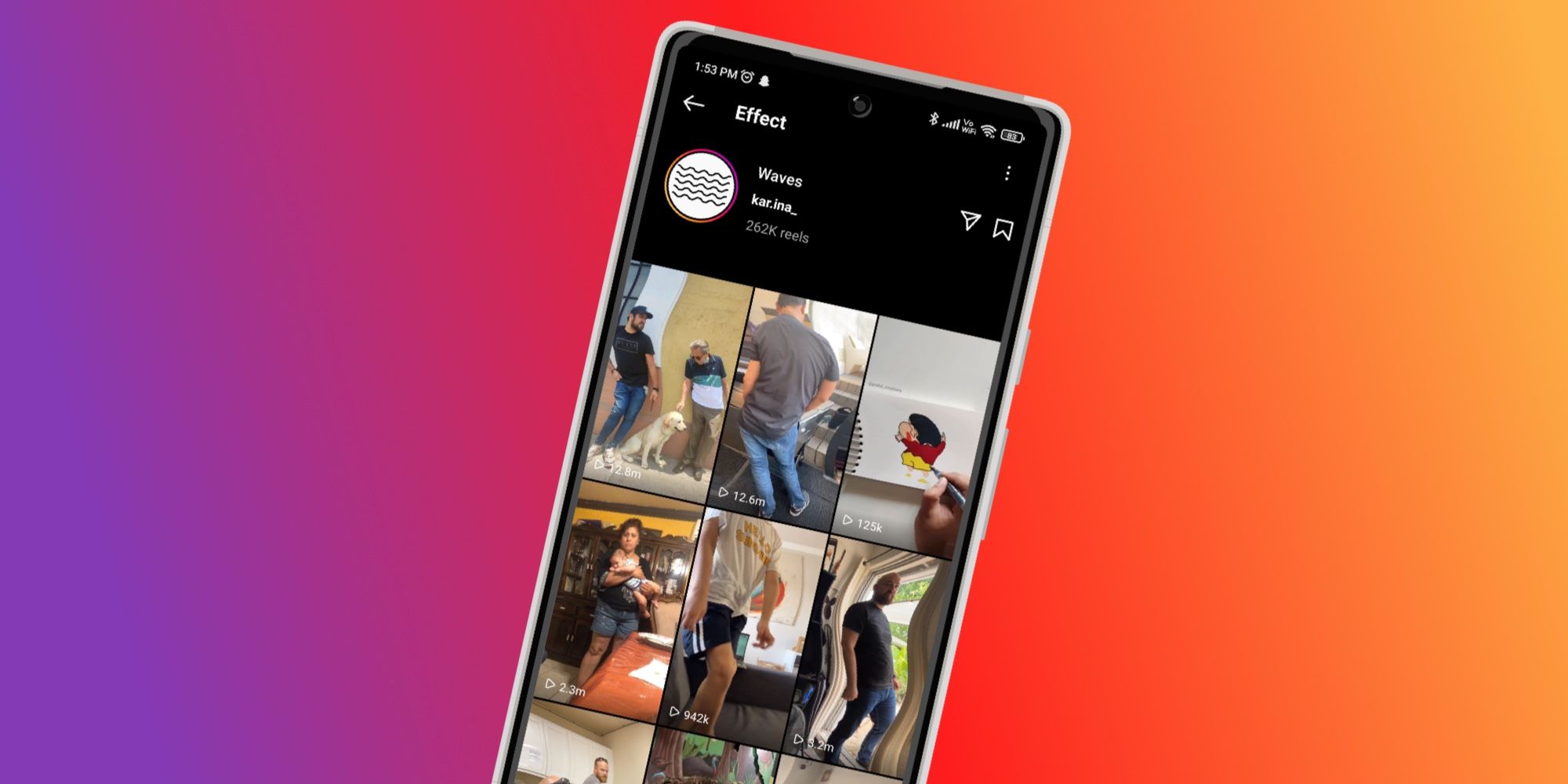 Filtro ondulado: cómo obtener el filtro viral de Instagram en TikTok