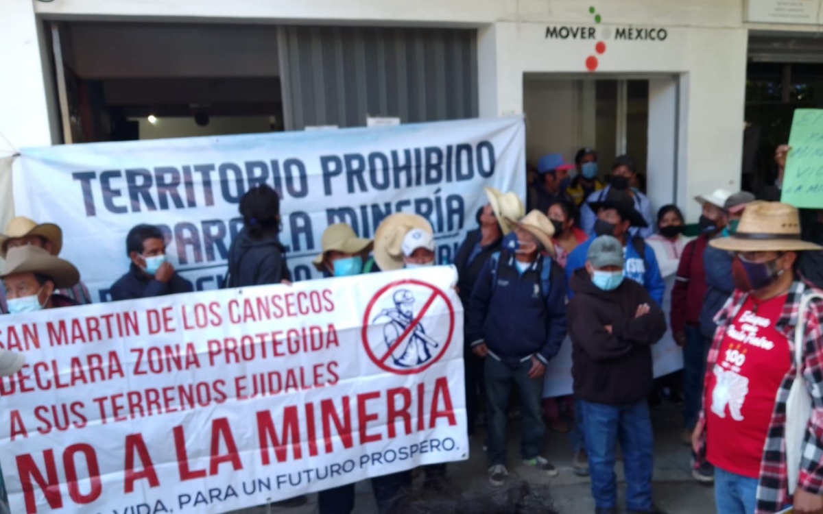 Habitantes denuncian irrupción clandestina de minera Cuzcatlán, en valles centrales de Oaxaca