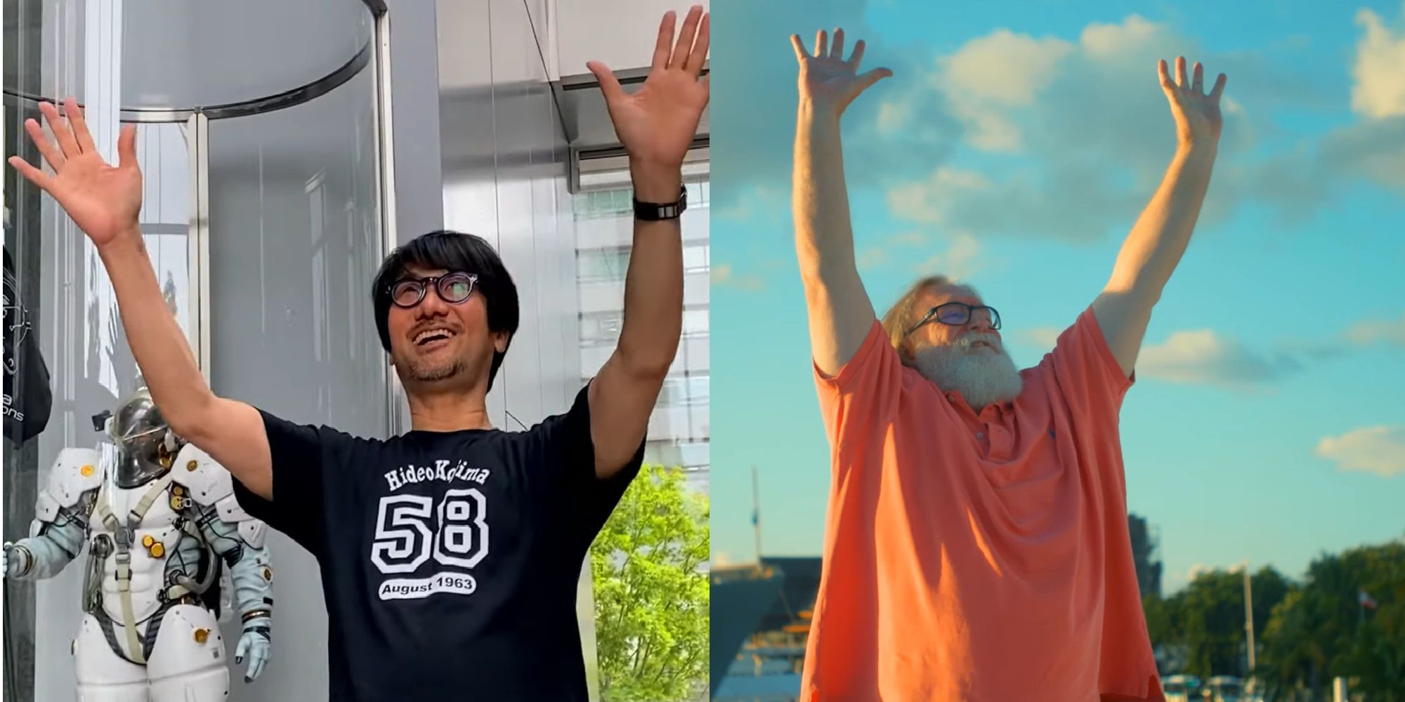 Hideo Kojima y Gabe Newell dan energía a Goku en video de Dragon Ball