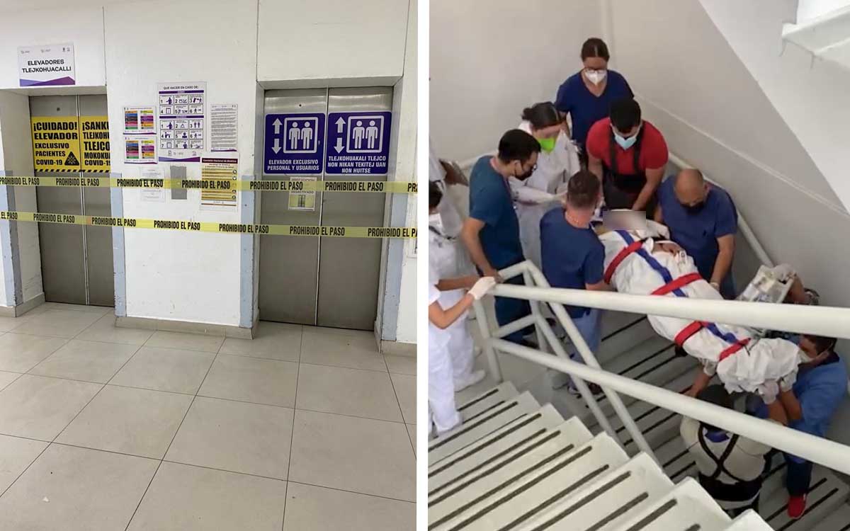 Hospital público de Morelos suspende cirugías programadas porque sus elevadores no funcionan