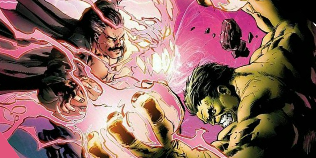 Hulk y Dr. Strange se unen en una portada que debe convertirse en un cómic real