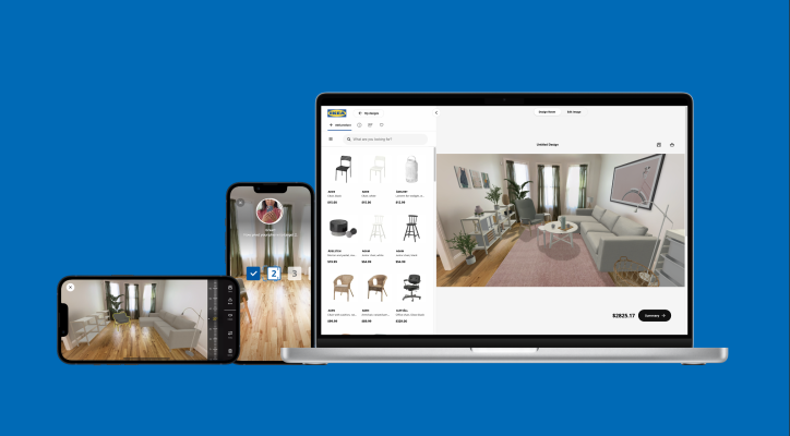 IKEA lanza una experiencia de diseño interactivo impulsada por IA para los compradores
