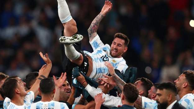 Italia 0-3 Argentina: Messi y Di María brillan en una impresionante victoria en la Finalissima
