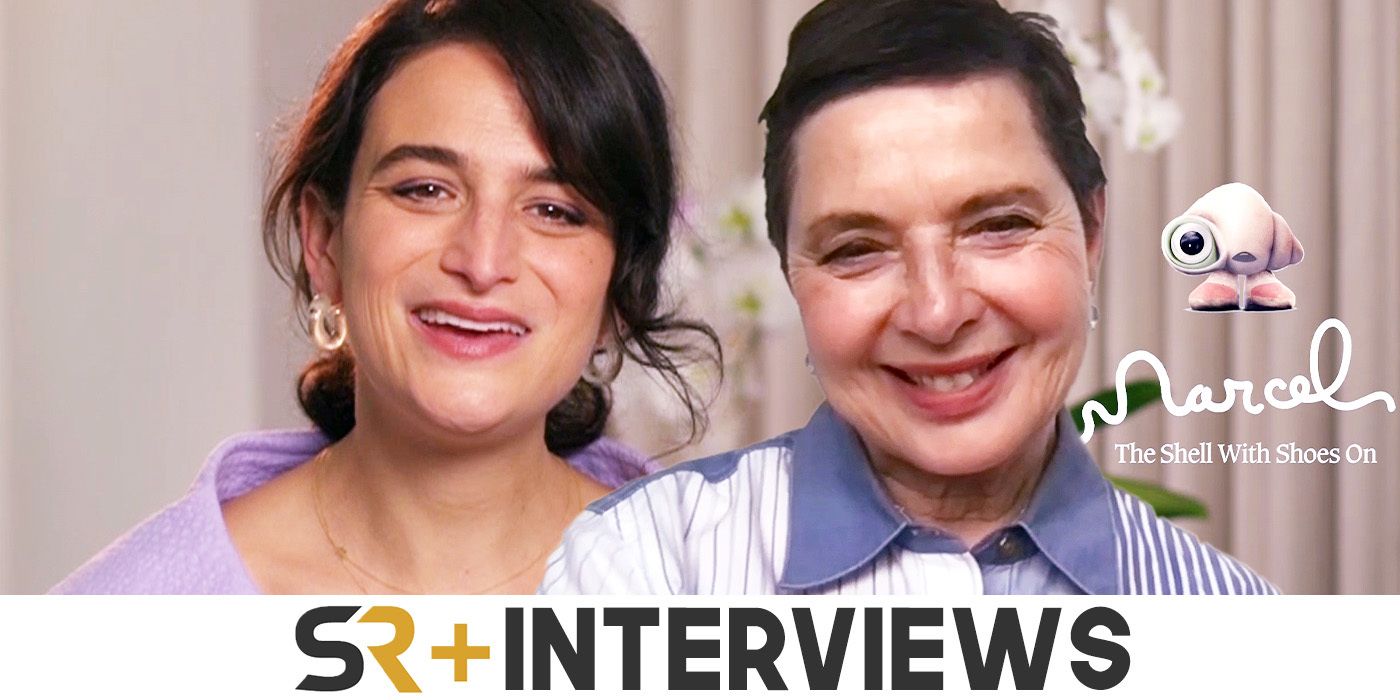 Jenny Slate e Isabella Rossellini Entrevista: Marcel The Shoes With Shoes On