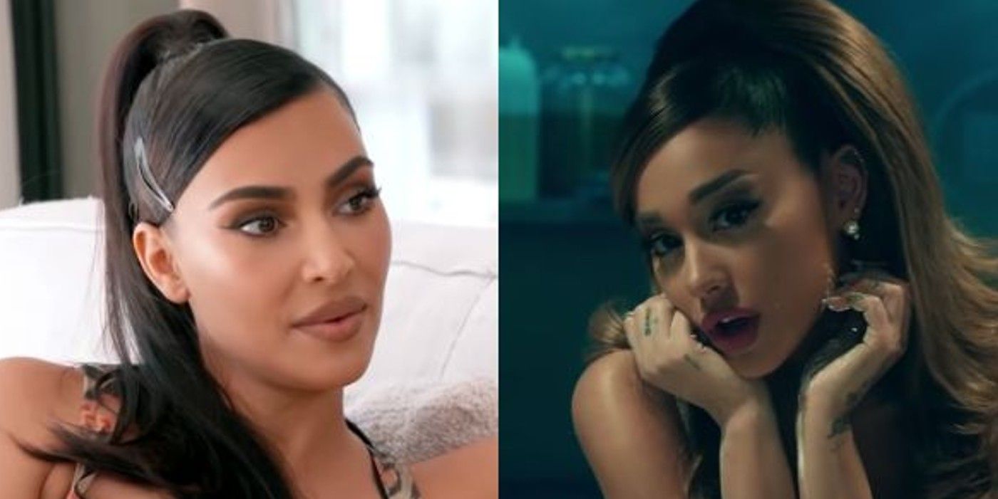 Kim Kardashian acusada de copiar foto de paparazzi de Pete y Ariana Grande