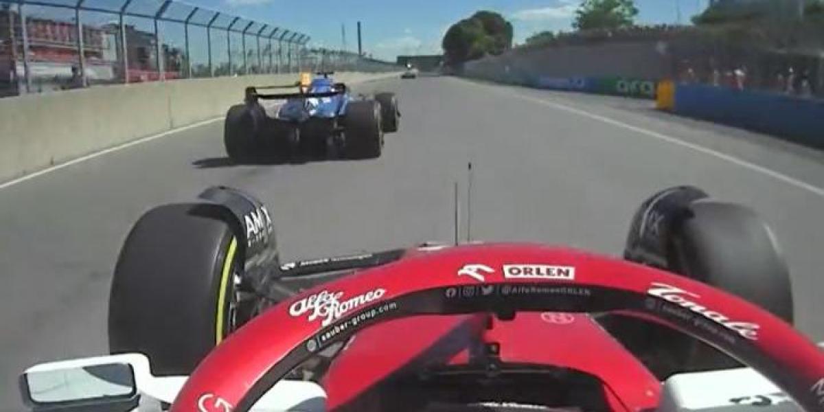 La acción por la que sancionaron a Fernando Alonso en Canadá