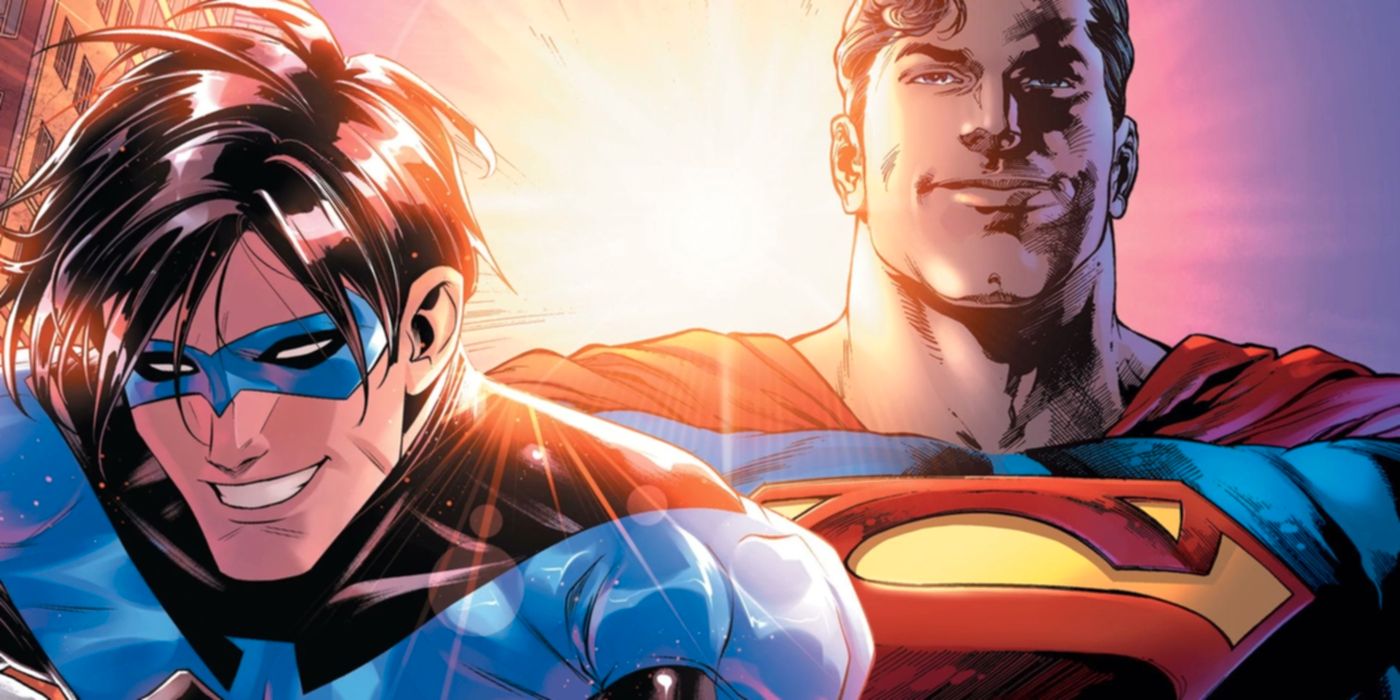 La adoración de Superman de Nightwing tiene sentido una vez que conoces su historia