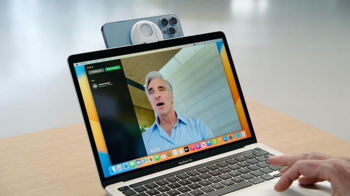 La cámara de continuidad de Apple te permite usar tu iPhone como cámara web
