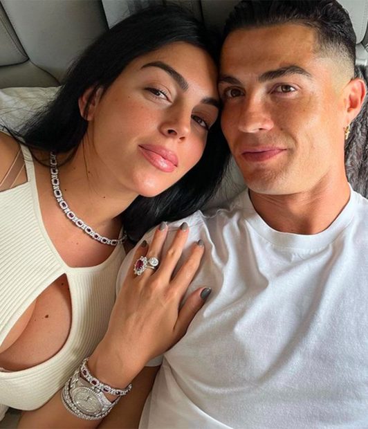 Georgina Rodríguez y Cristiano Ronaldo, muy cómplices / Instagram @georginagio