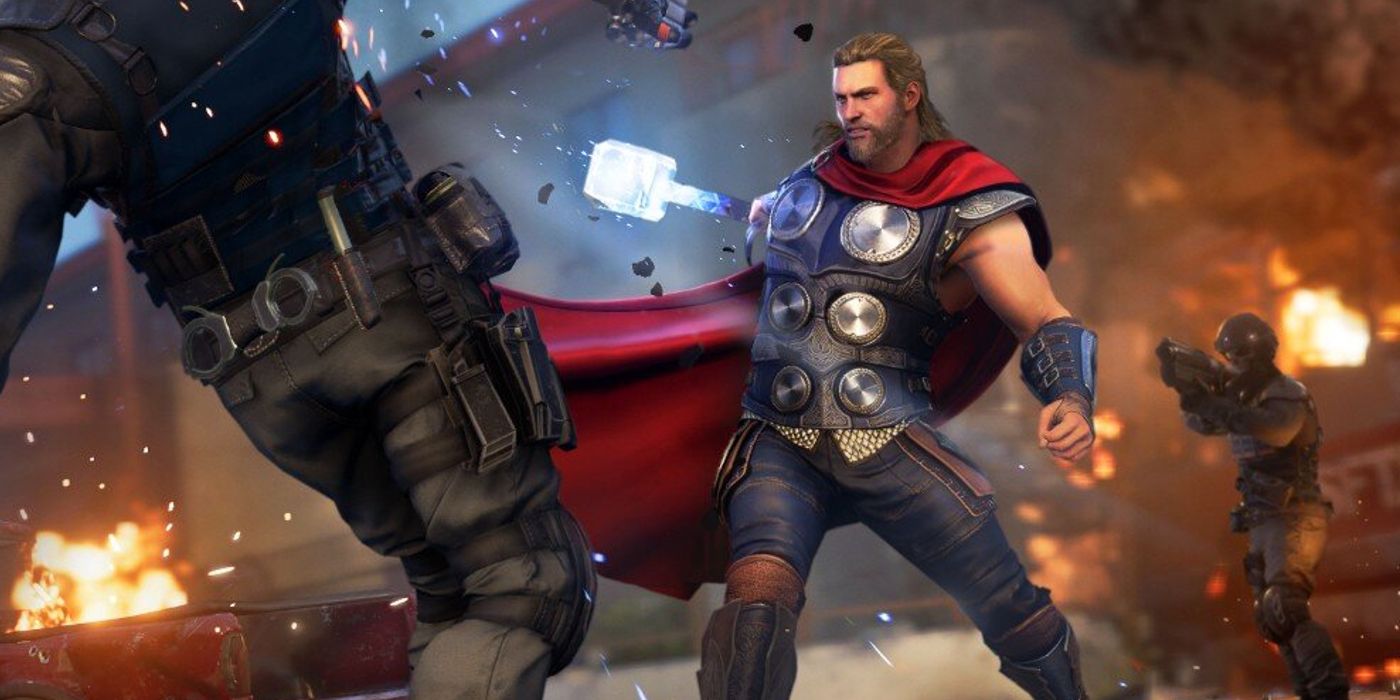La fuga de Marvel’s Avengers aparentemente revela un nuevo Thor (con Crown Of Surtur)