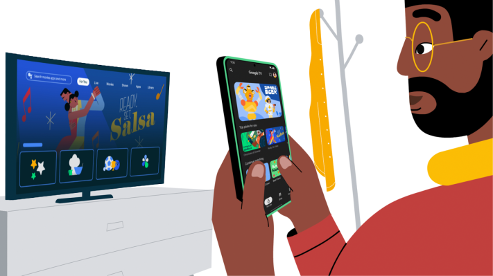 La nueva aplicación de Google TV se lanza en la App Store de iOS con la capacidad de usar un dispositivo móvil como control remoto