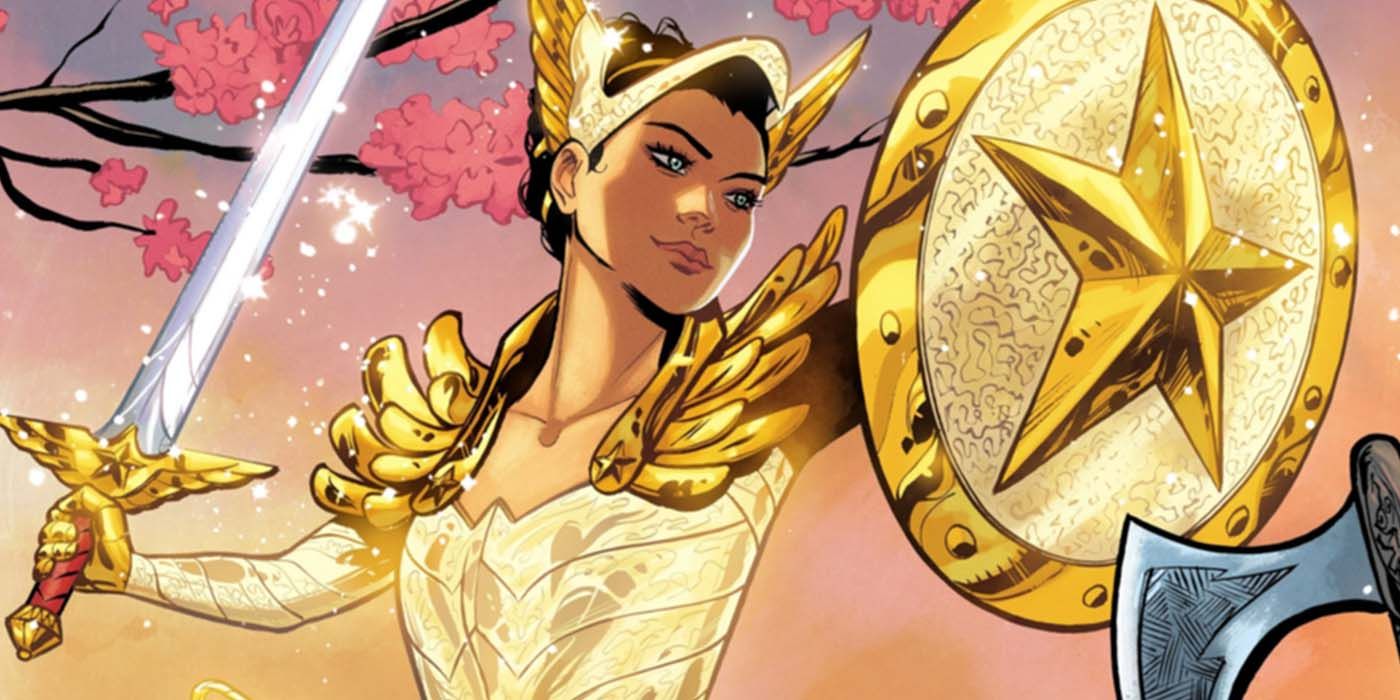 La nueva armadura dorada de Wonder Woman le da a la heroína una nueva apariencia hermosa