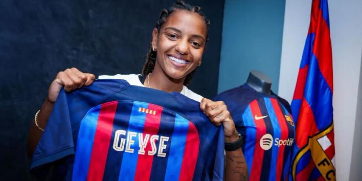 La pichichi Geyse , tercer refuerzo del Barça