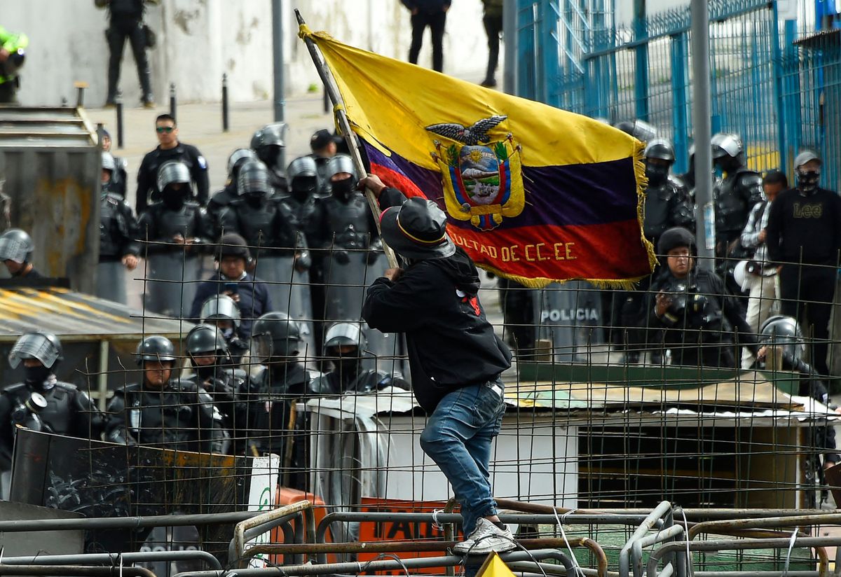 La protesta social pierde músculo en Ecuador desplazada por la propuesta de destitución contra Lasso