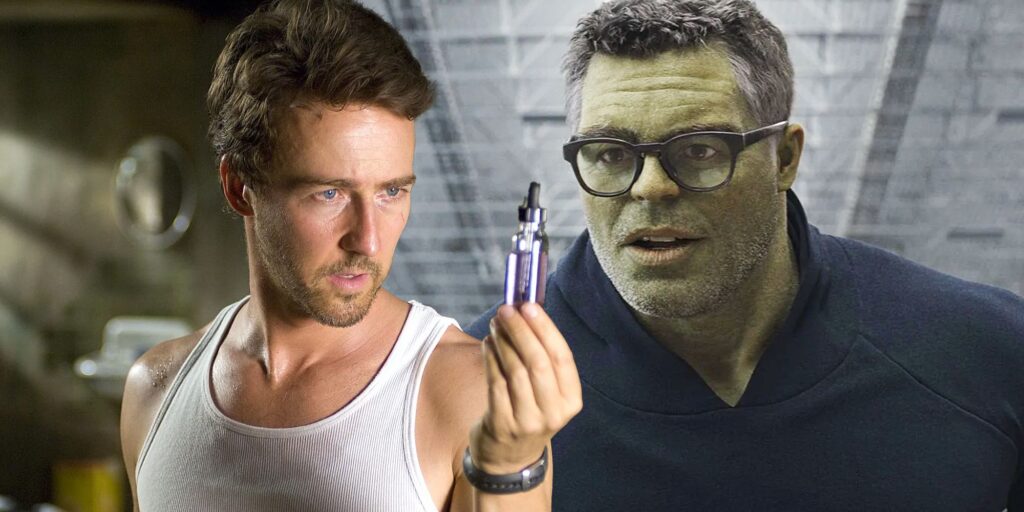 La teoría de MCU finalmente explica por qué el Hulk de Edward Norton es tan diferente