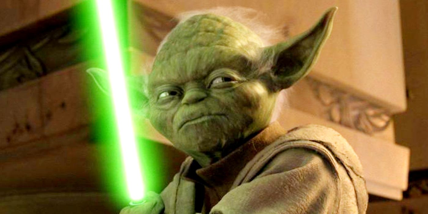 La venganza de Yoda del lanzamiento del sable de luz Sith explicado por los artistas de VFX