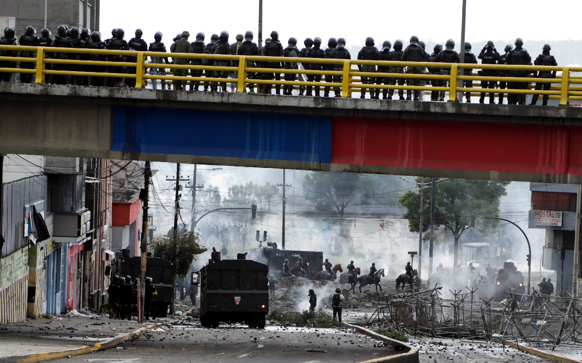Lasso deroga estado de excepción en 6 provincias de Ecuador ante protestas