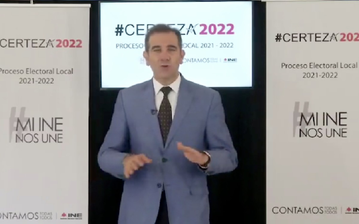 Lorenzo Córdova llama a participar en elecciones estatales; garantiza ejercicio del voto libre | Video