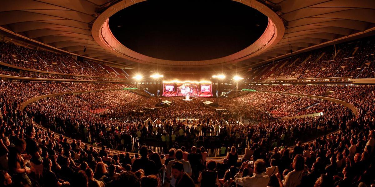 Los Rolling Stones también se enamoran del Wanda Metropolitano