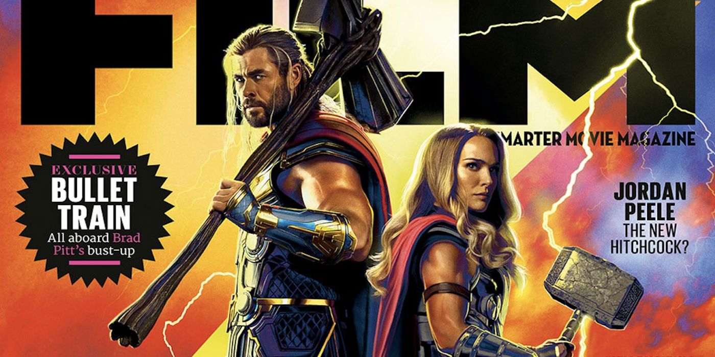 Los Thors de Hemsworth y Portman se unen en la portada de la revista Love & Thunder
