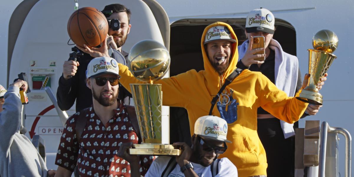 Los Warriors ya están en San Francisco: así celebrarán el anillo