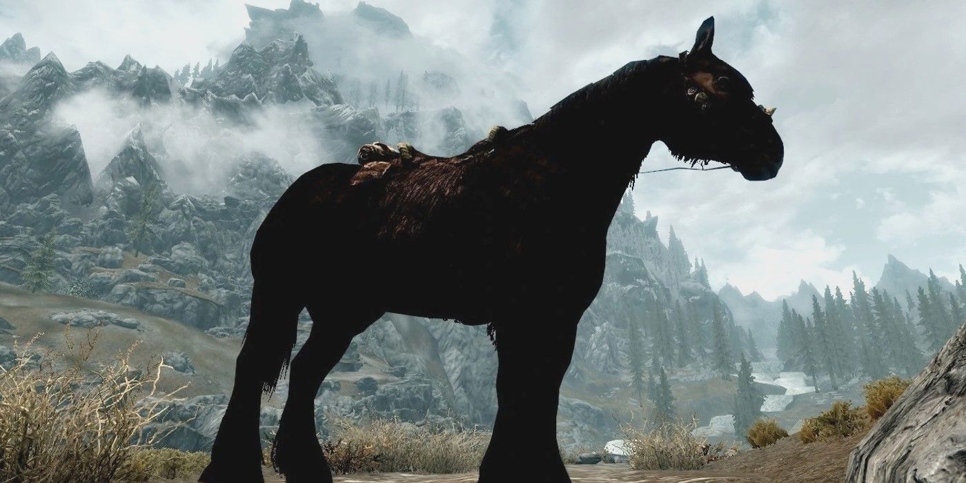 Los caballos de Skyrim crean un gran agujero en la trama