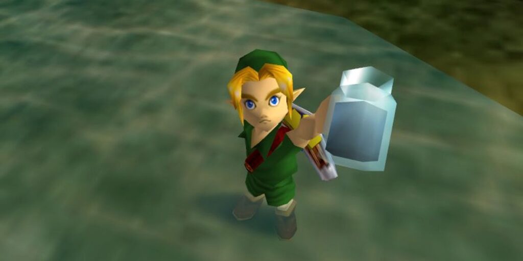 Los peores artículos de Zelda: Ocarina Of Time para guardar en botellas