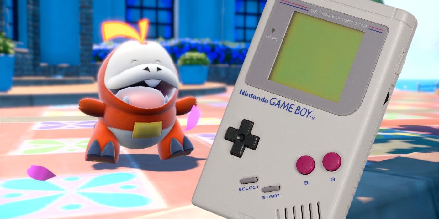 Los principiantes de Pokémon Escarlata y Violeta obtienen un cambio de imagen de Sprite para Game Boy