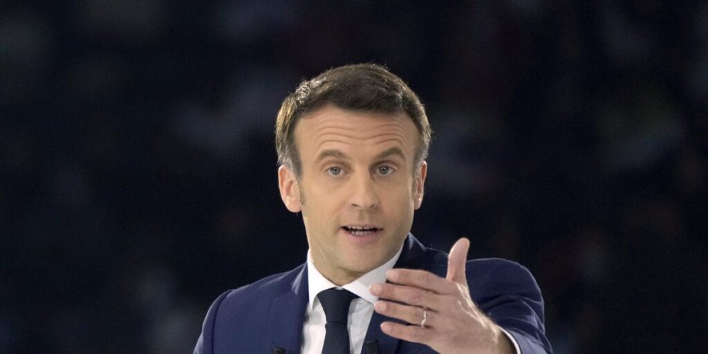 Macron alza la voz tras la final de la Champions