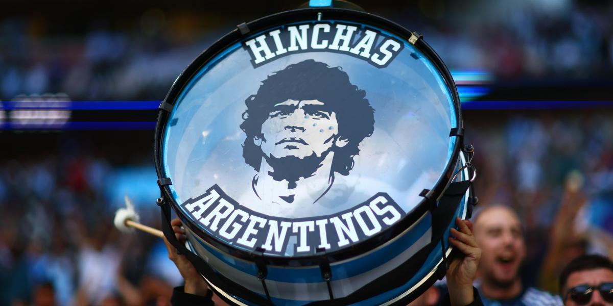 Maradona también jugó la Finalissima