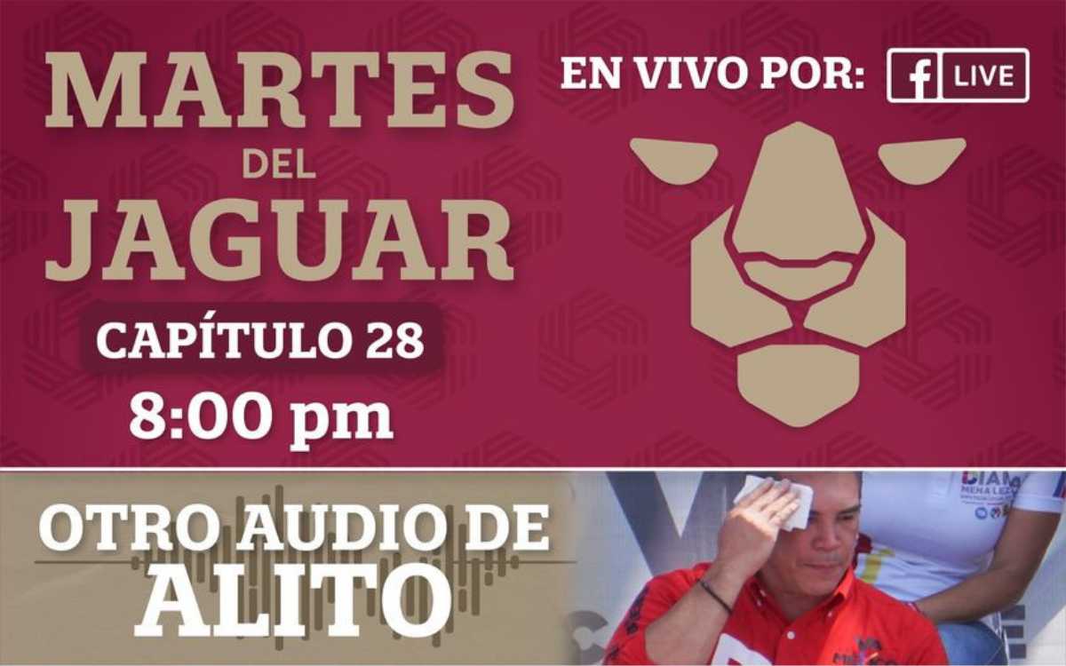 🔴 Martes del Jaguar: Layda Sansores publica nuevo audio de ‘Alito’ Moreno