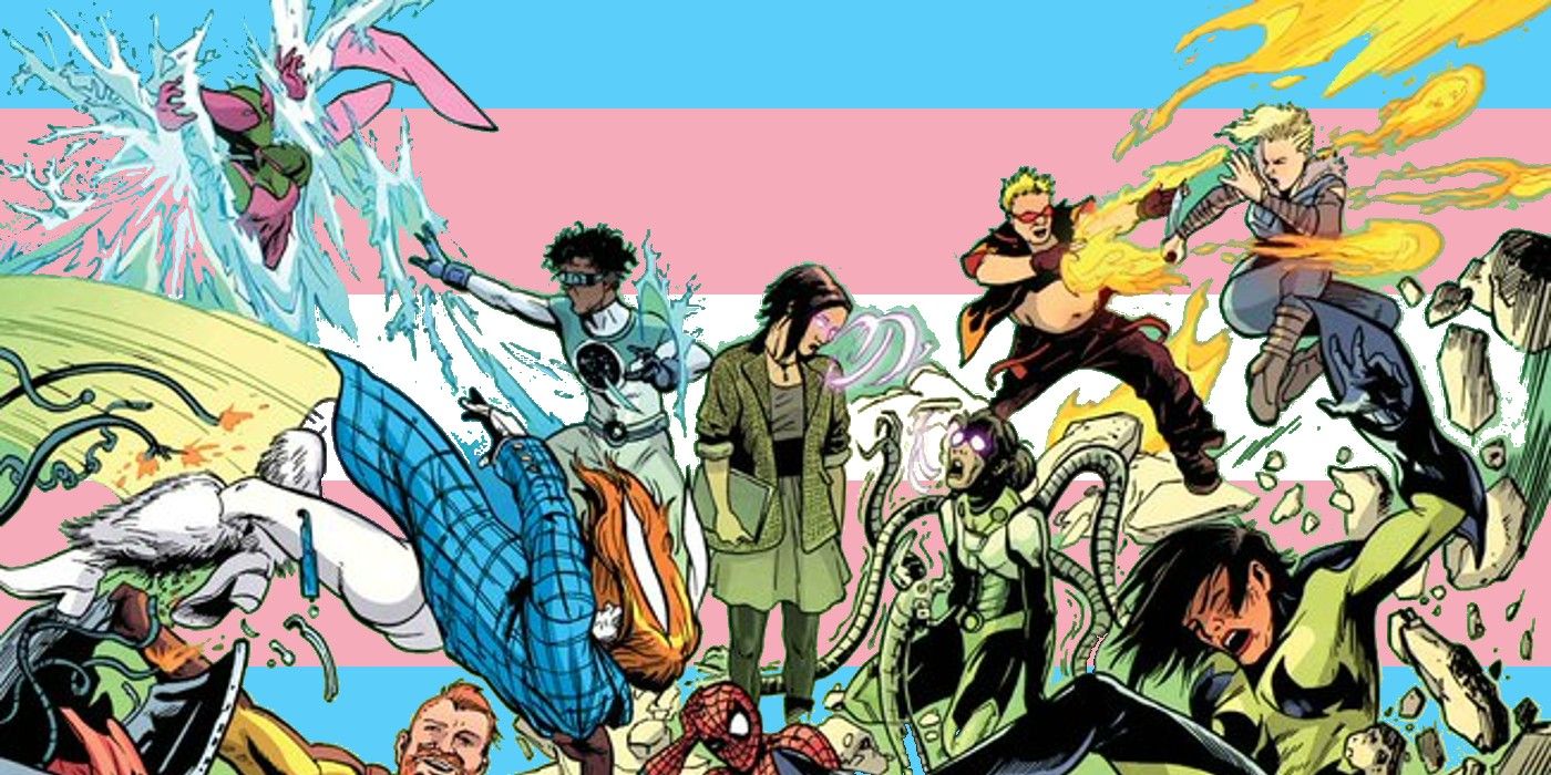 Marvel hace historia con su primer equipo de superhéroes totalmente trans