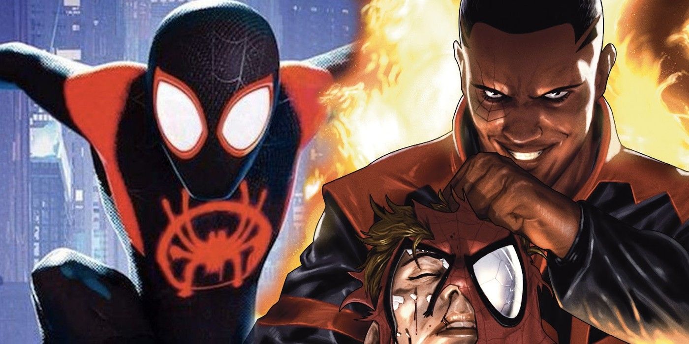 Marvel pone un giro verdaderamente malvado en el poderoso mensaje 'Into The Spider-Verse'