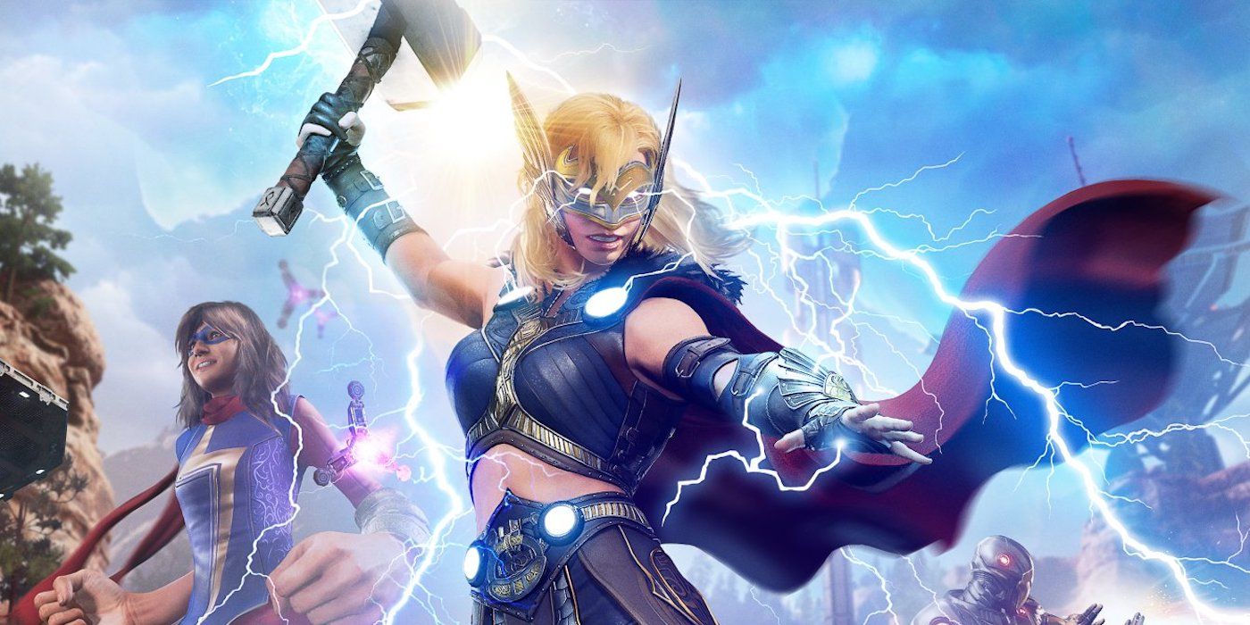 Marvel's Avengers revela los atuendos asgardianos de Jane Foster Thor