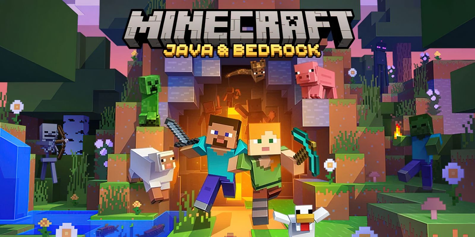Minecraft Java y Bedrock ya no tendrán que usarse por separado