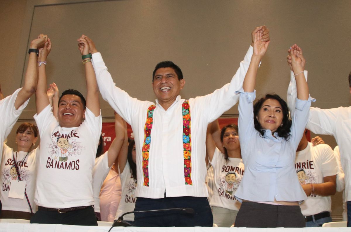 Morena llega al poder en Oaxaca por primera vez en la historia