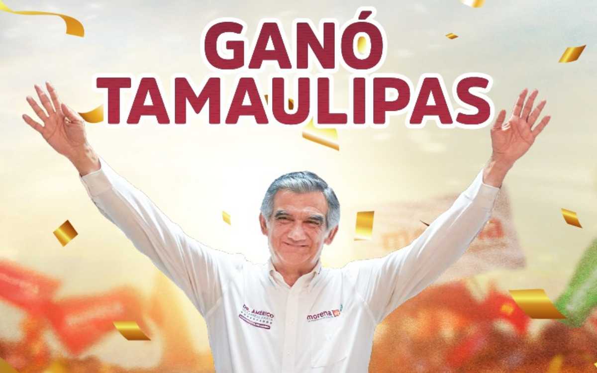 Morena triunfa en Tamaulipas, apunta el Conteo Rápido del INE