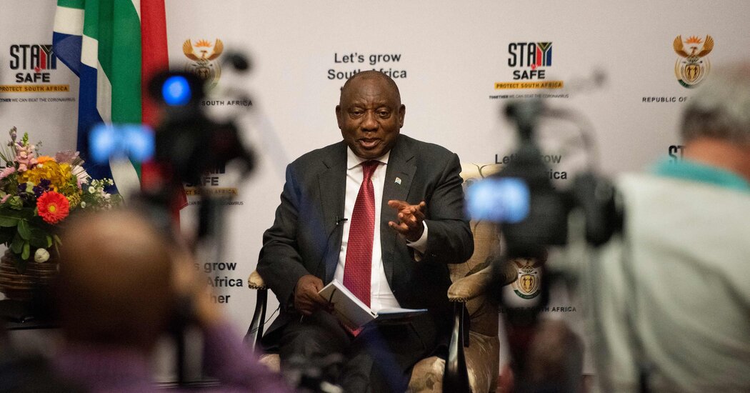 Para el líder de Sudáfrica, ser víctima de un robo significa un problema