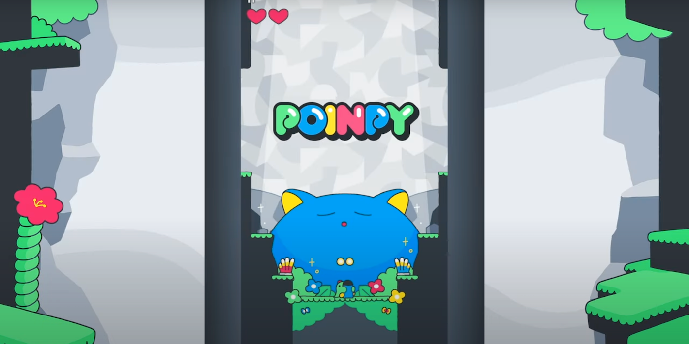 Poinpy es el próximo juego de plataformas del creador de Downwell, disponible ahora