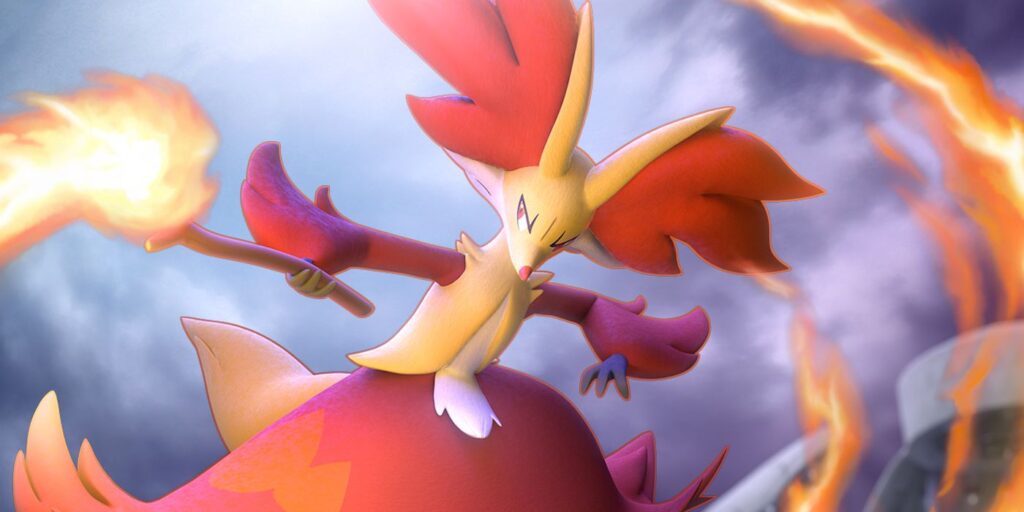 Pokémon Unite anuncia a Fire/Psychic Delphox como próximo luchador
