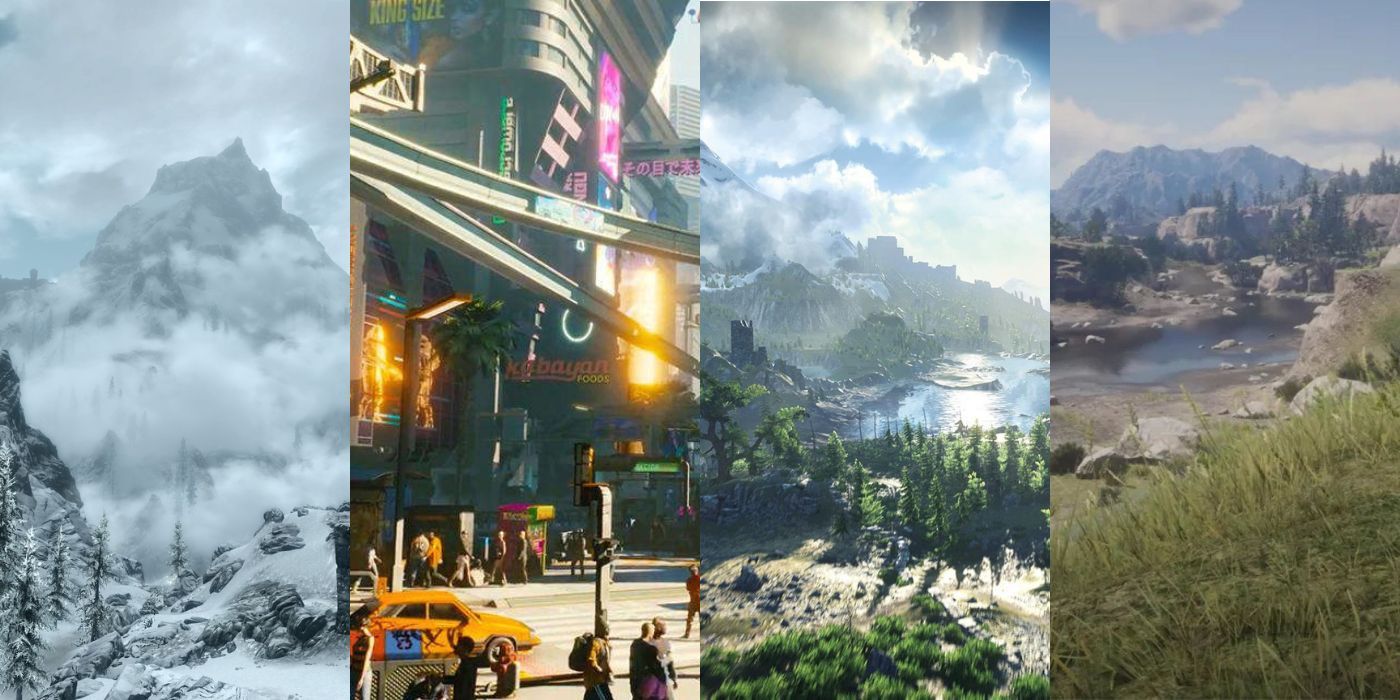 Qué tan grande se compara el mapa de Cyberpunk 2077 con otros juegos de mundo abierto
