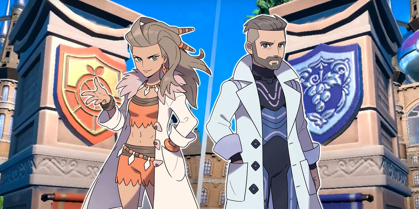 Quiénes son los nuevos profesores de Pokémon Scarlet y Violet