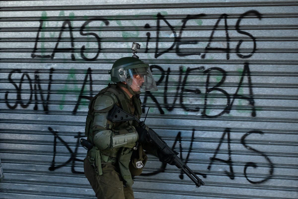 Quiénes vendieron armamento no letal a la policía chilena durante las protestas de 2019