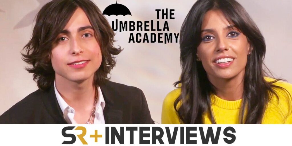 Ritu Arya & Aidan Gallagher Entrevista: The Umbrella Academy Temporada 3