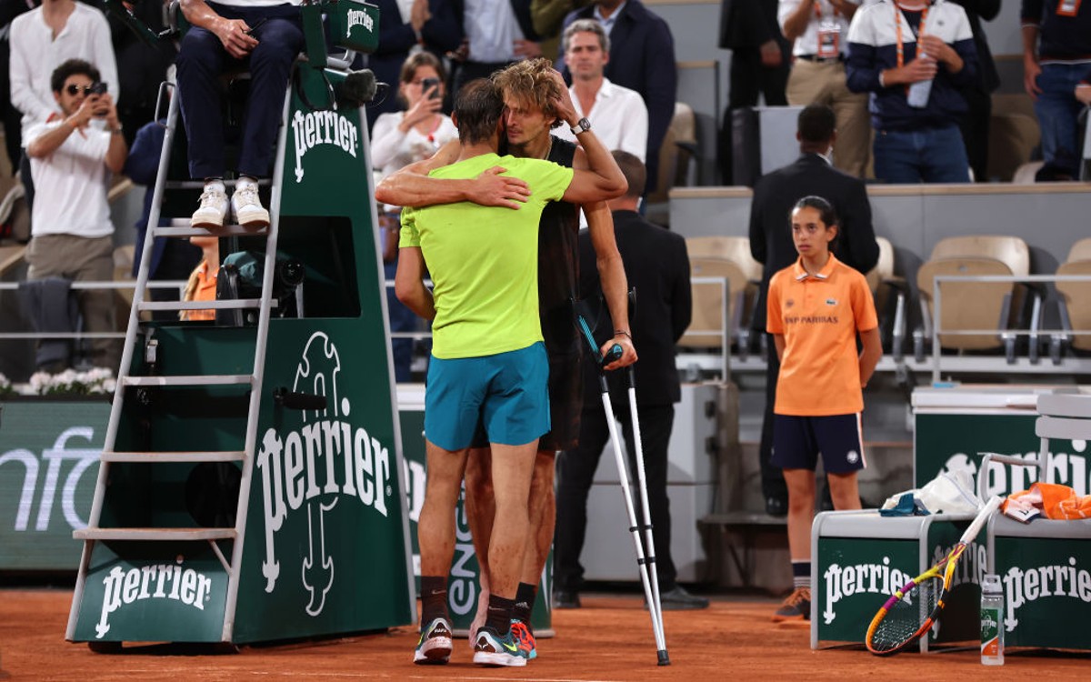 Roland Garros: Rafael Nadal jugará la Final, tras la retirada de Alexander Zverev | Video