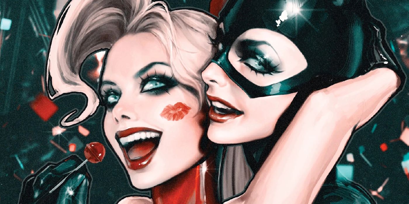Romance entre Harley Quinn y Catwoman presentado por DC
